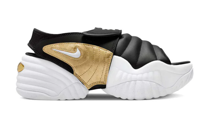 Nike Air Adjust Force Sandal Black Metallic Gold (W)