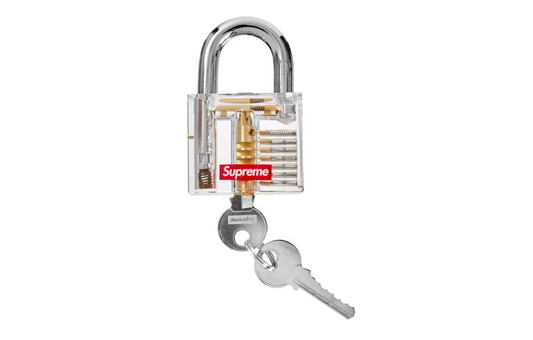 Supreme Transparent Lock Clear