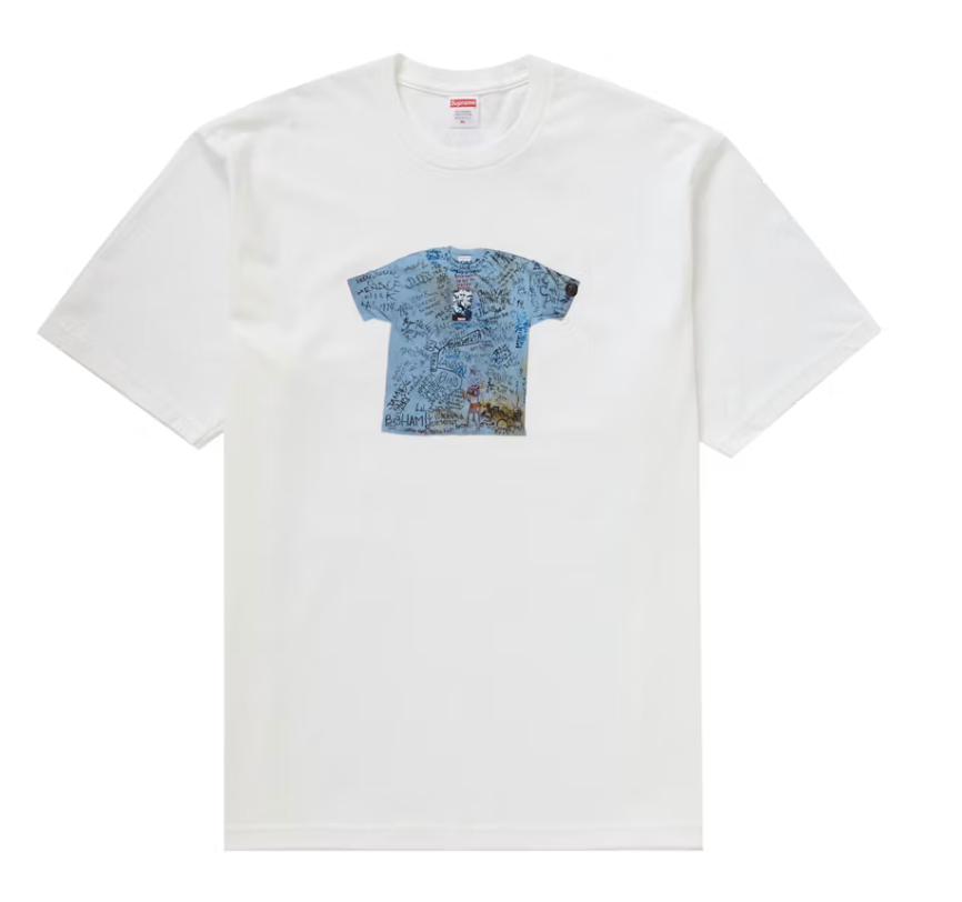 Supreme 30th Anniversary First Tee White