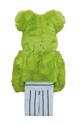 Bearbrick x Sesame Street Oscar the Grouch Costume Ver. 400%