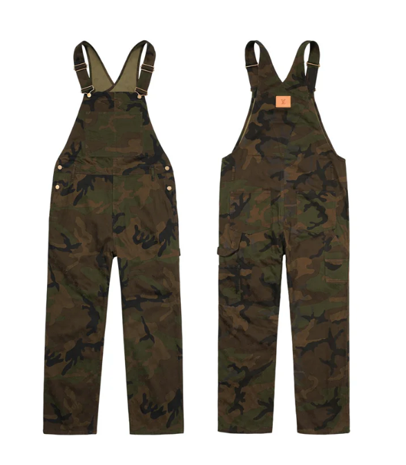 Supreme x Louis Vuitton Denim Overall Camo