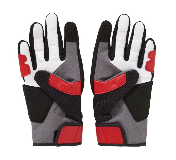 Supreme Ducati C1 Leather Gloves Red