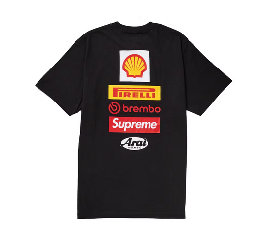 Supreme Ducati Logo Tee Black