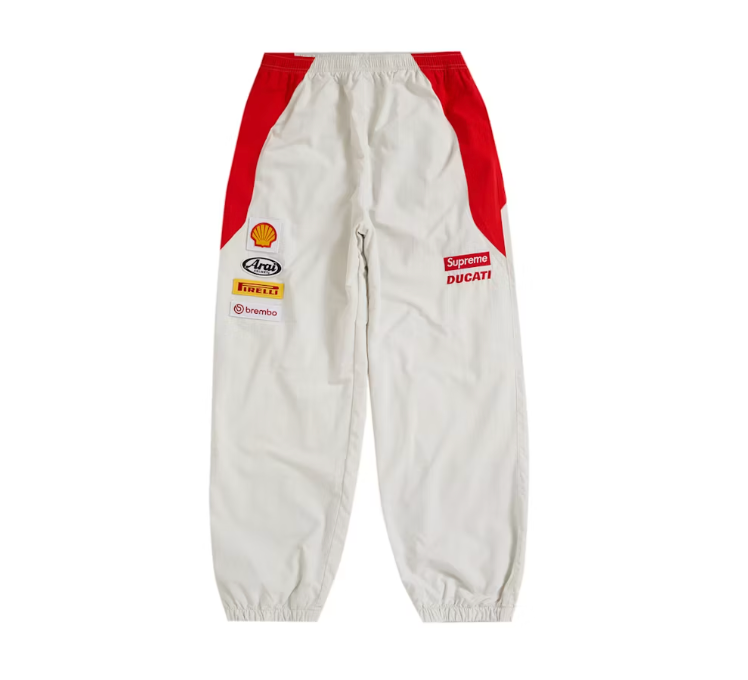 Supreme Ducati Track Pant Light Grey