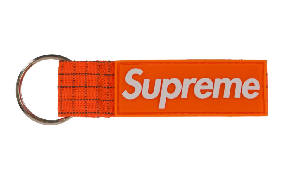 Supreme Ripstop Keychain Orange