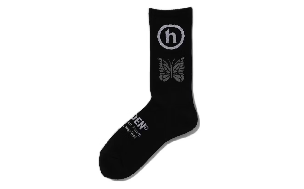 Hidden NY x Needles Jacquard Socks Black