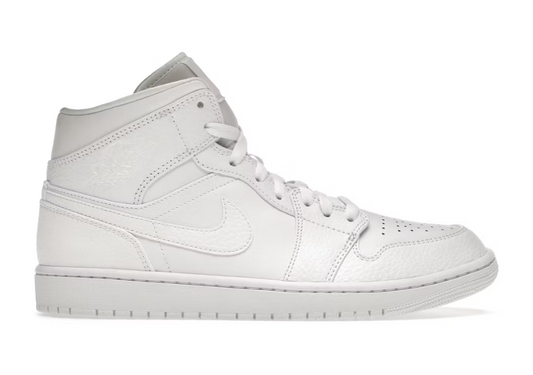 Jordan 1 Mid Triple White 2.0 (2020)