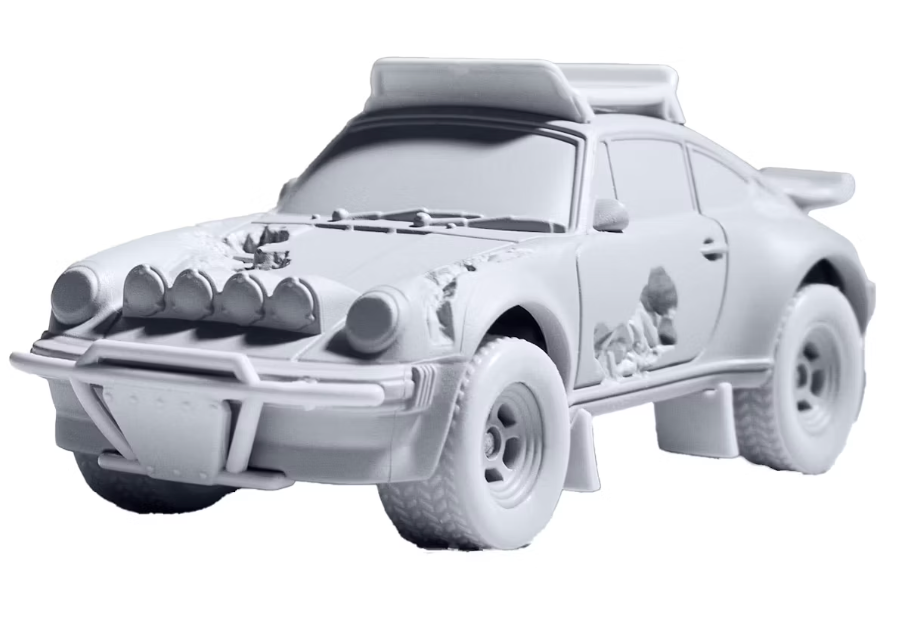 Hot Wheels x Daniel Arsham Eroded Porsche Safari