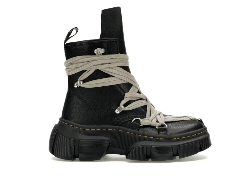 Dr. Martens 1460 DMXL Mega Lace Boot Rick Owens Black