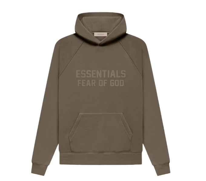 Fear of God Essentials Hoodie Wood