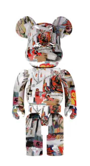 Bearbrick Andy Warhol x JEAN-MICHEL BASQUIAT #4 400%