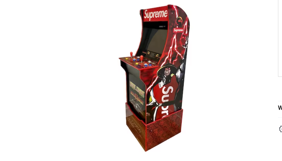 Supreme x Arcade1Up Mortal Kombat Arcade Machine