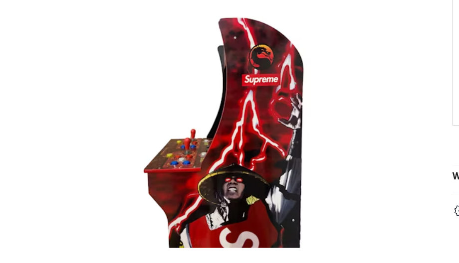 Supreme x Arcade1Up Mortal Kombat Arcade Machine