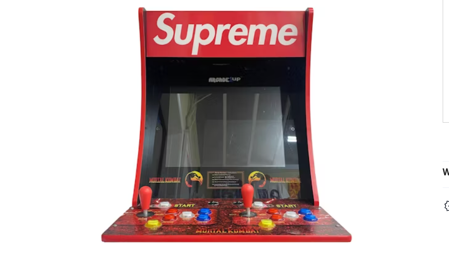 Supreme x Arcade1Up Mortal Kombat Arcade Machine