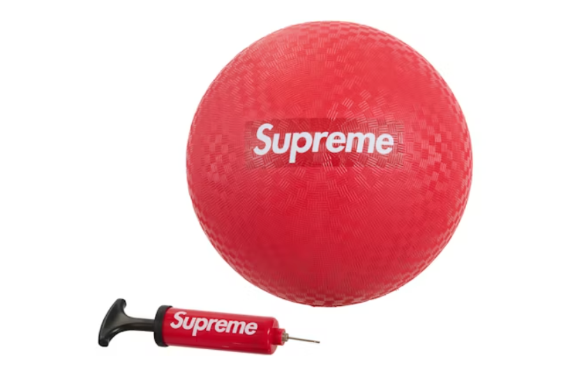 Supreme Franklin Playground Ball Red