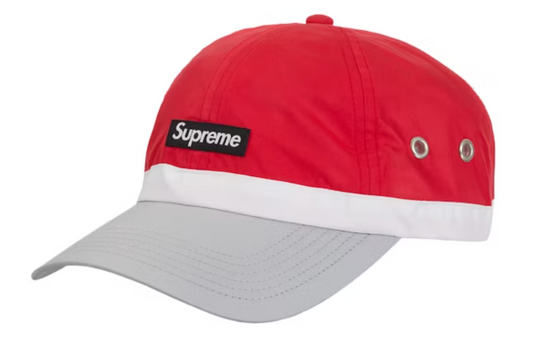 Supreme Crown Band Nylon 6-Panel Red