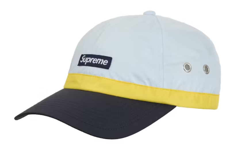 Supreme Crown Band Nylon 6-Panel Light Blue