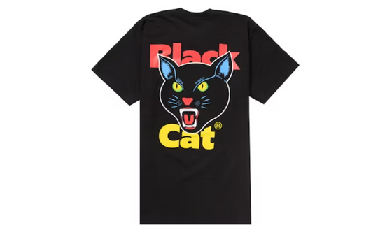 Supreme Black Cat Tee Black