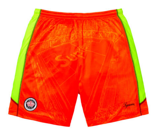 Supreme Jacquard Soccer Short Orange