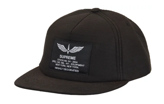 Supreme Surplus 5-Panel Black