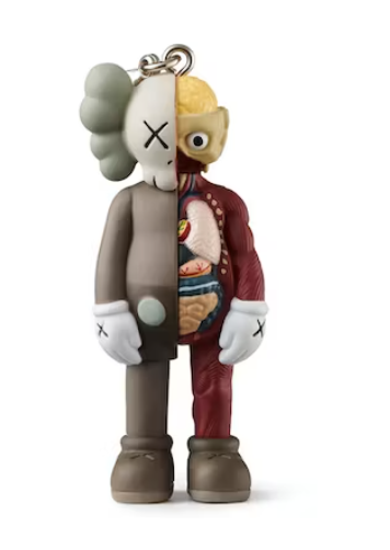 KAWS Tokyo First Flayed Companion Keychain Brown (2021)