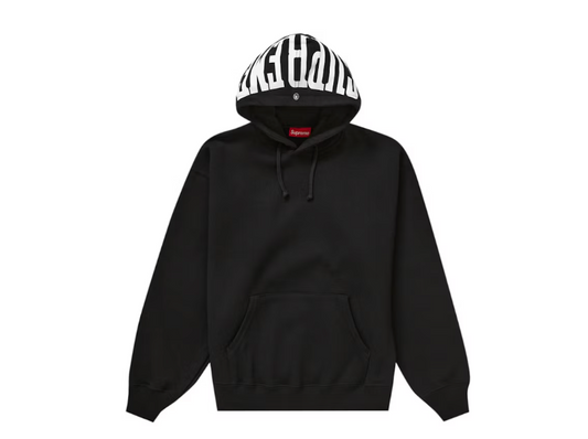 Supreme Warm Up Hooded Sweatshirt SS24 Black