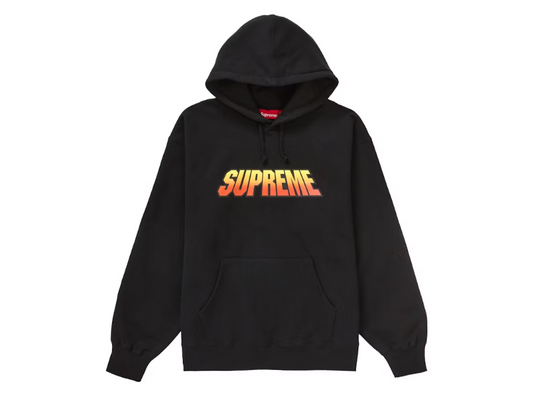 Supreme Gradient Hooded Sweatshirt Black