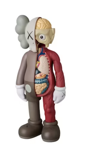 KAWS Companion Flayed Open Edition Vinyl Figure Brown