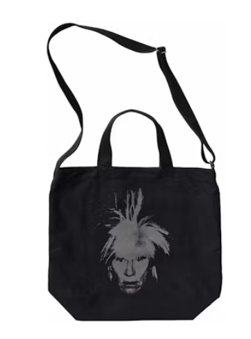 KAWS x Uniqlo Warhol 2Way Tote Bag Black