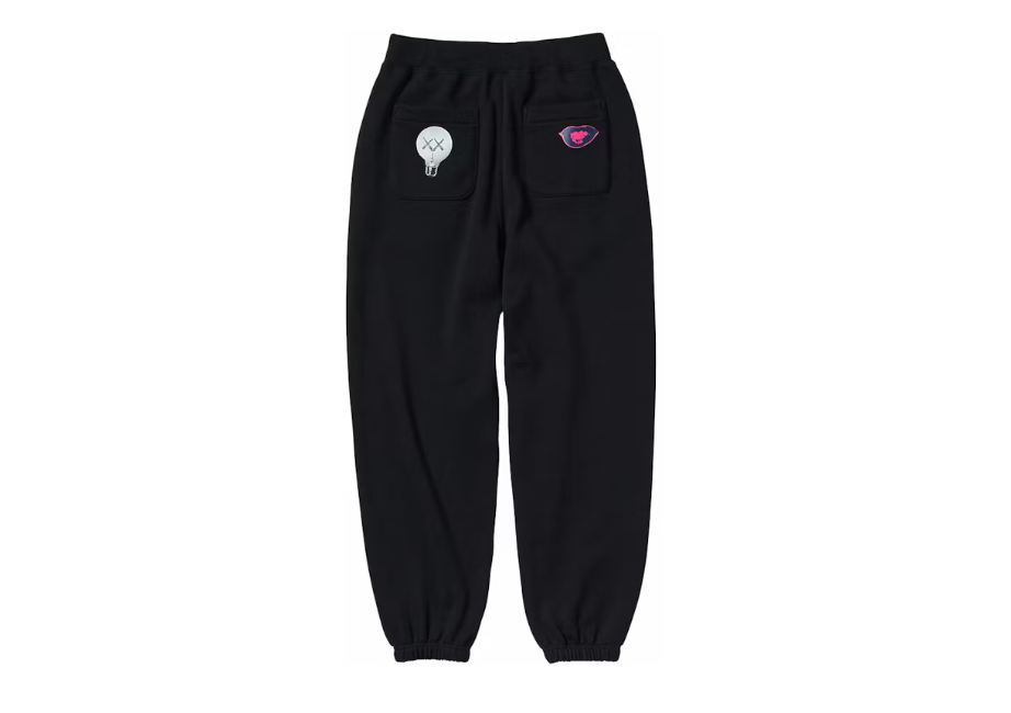 Kaws Warhol Black Sweatpants Kids