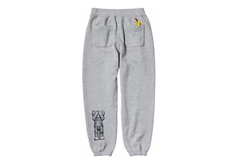 Kaws Warhol Grey Sweatpants Kids