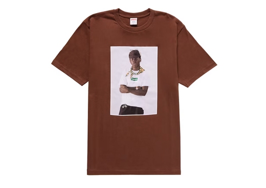 Supreme Tyler The Creator Photo Tee Brown