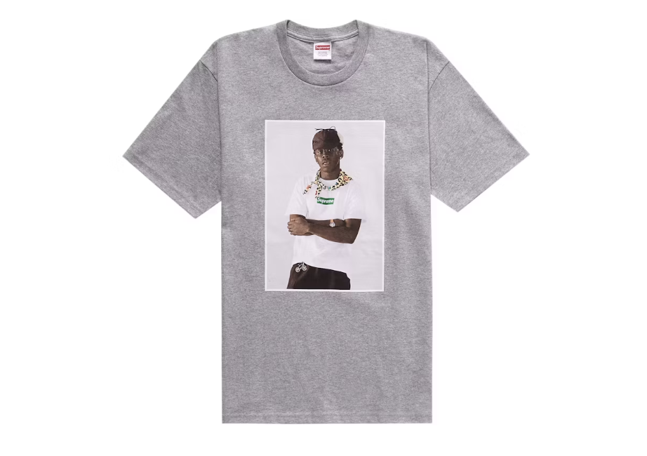 Supreme Tyler The Creator Photo Tee Grey