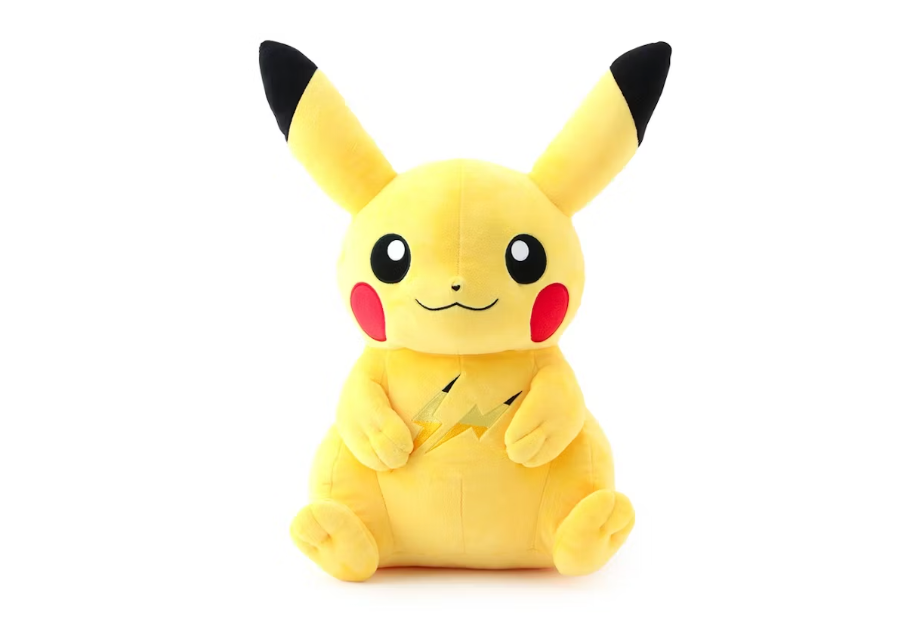 Pokemon x Thunderbolt Project by Fragment Pikachu Plush Yellow