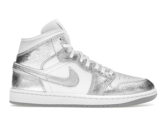 Jordan 1 Mid SE Metallic Silver (W)