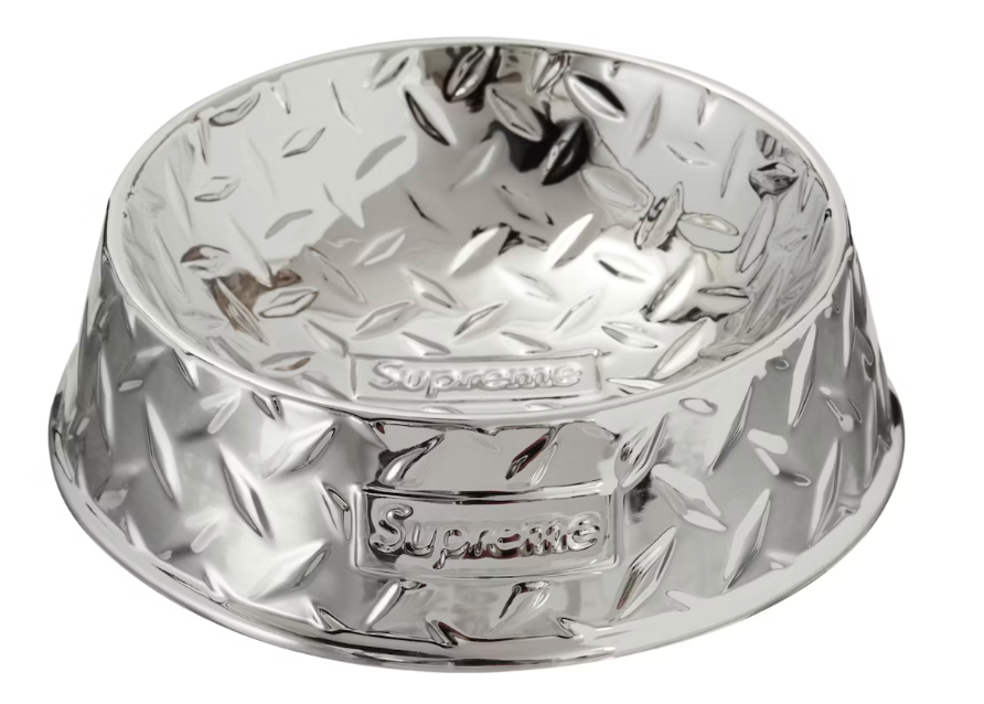 Supreme Dog Bowl Silver