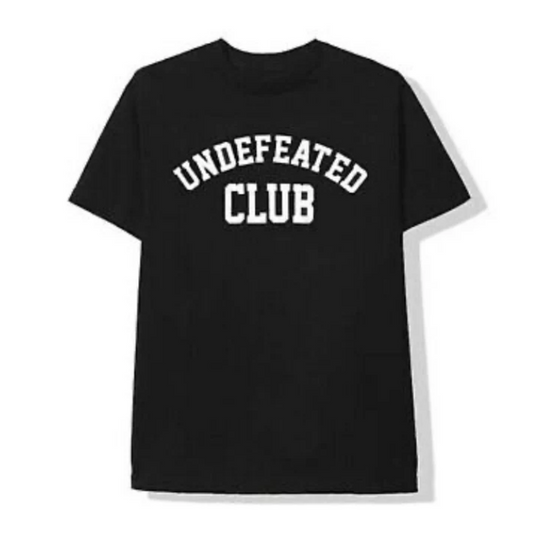 ASSC X UNDEFEATED ''CLUB UNDEFEATED'' TEE BLACK