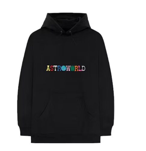 Travis Scott Wish You Were Here Hoodie Black