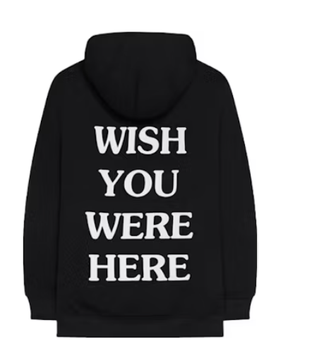 Travis Scott Wish You Were Here Hoodie Black