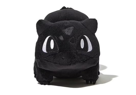 Fragment x Pokemon Bulbasaur Thunderbolt Project x Sequence Miyashita Park Plush Doll Black M