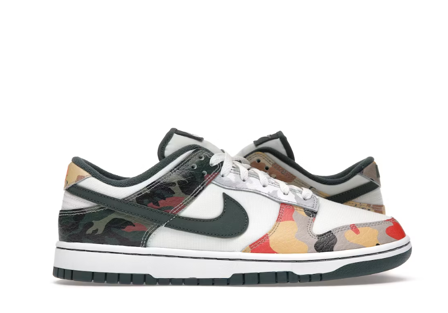 Nike Dunk Low SE Sail Multi-Camo