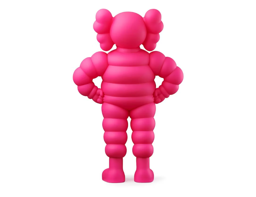 KAWS Chum Vinyl Figure Pink (2022)