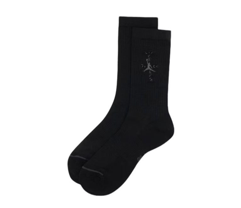 Jordan x Travis Scott Crew Sock Black