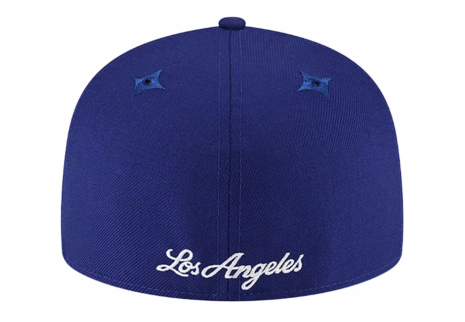 OVO x MLB LA Dodgers New Era Hat Blue