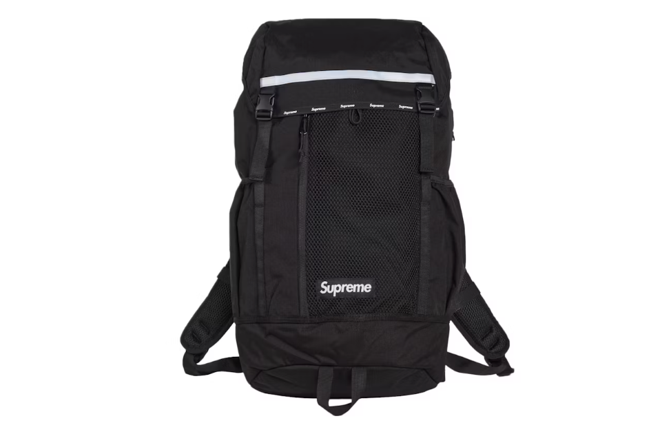 Supreme Logo Backpack (FW24) Black