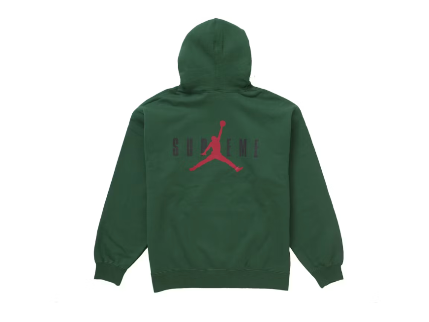 Supreme Jordan Hooded Sweatshirt Green