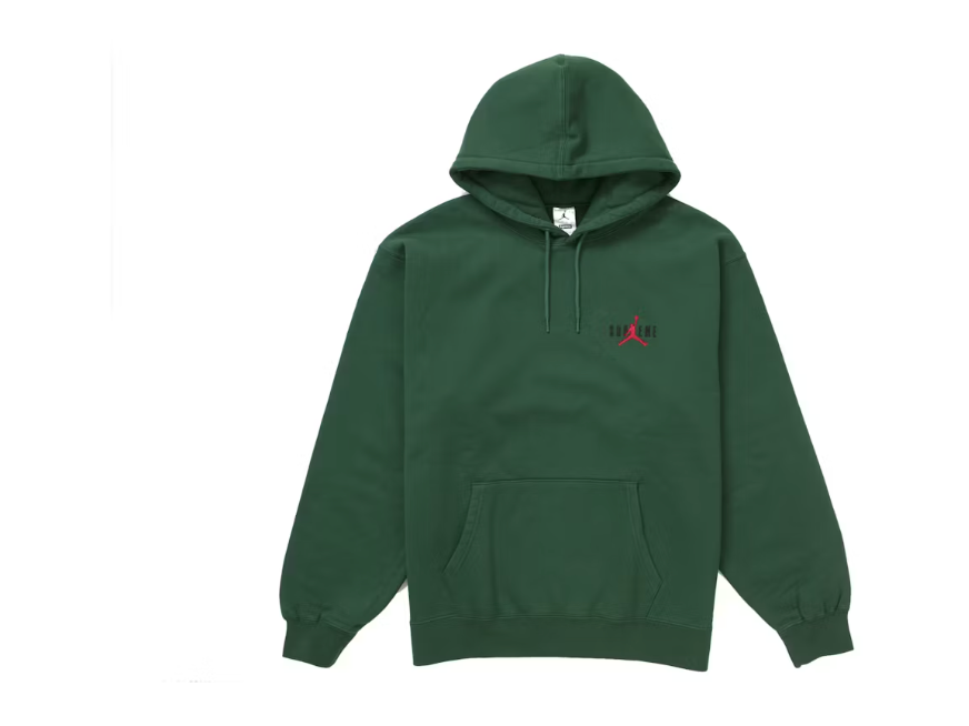 Supreme Jordan Hooded Sweatshirt Green