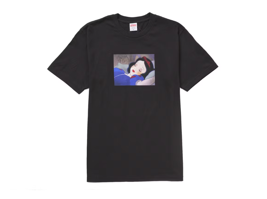 Supreme Snow White Tee Black