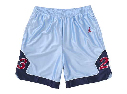 Supreme Jordan Warm Up Short Light Blue