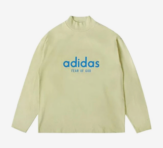 Adidas Fear of God Yellow Crewneck